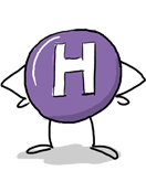 Higgs boson cartoon figure